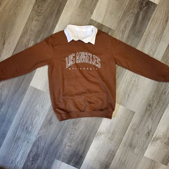 None Sweaters - los Angeles California logo sweater size XS